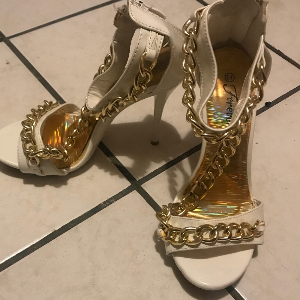 White heels